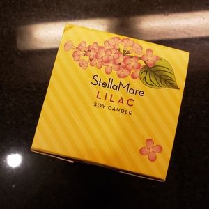 Stella Mare Lilac Soy Candle New in Box